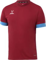 Футболка игровая футбольная Jogel Division PerFormDRY Union Jersey (YL, гранатовый/голубой/белый) - 