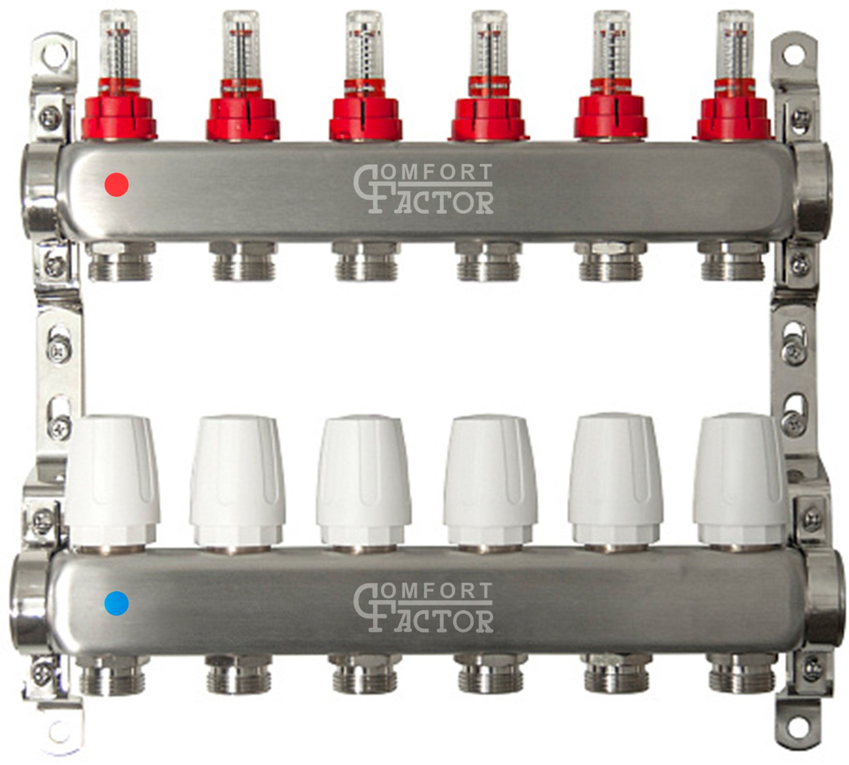 Коллекторная группа отопления Comfort Factor MFA6