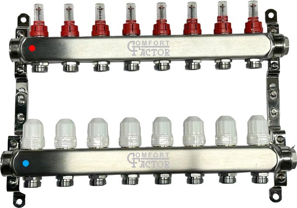 Коллекторная группа отопления Comfort Factor MFA8
