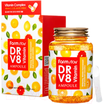 Сыворотка для лица FarmStay Dr-V8 Vitamin Ampoule с витаминами (250мл)