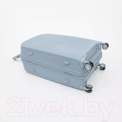 Изображение товара Чемодан на колесах Francesco Molinary 344-168/3-28BLU (голубой)