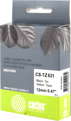 Изображение товара Картридж-лента Cactus CS-TZ631