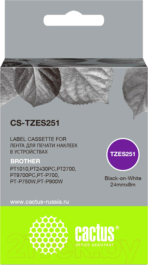 Картридж-лента Cactus CS-TZES251