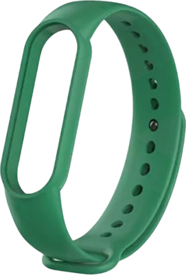 Ремешок для фитнес-трекера Case Для Mi Band 5/6 (зеленый) - 