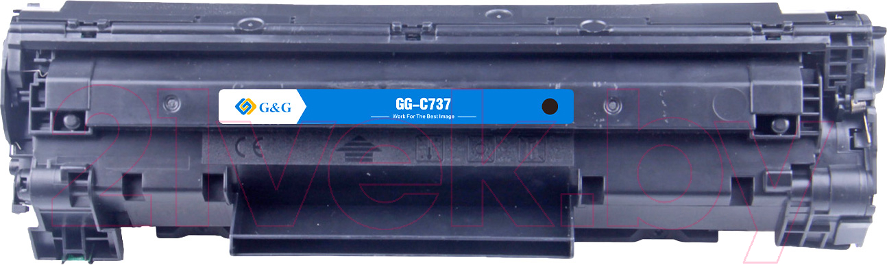 Картридж G&G GG-C737 (черный)