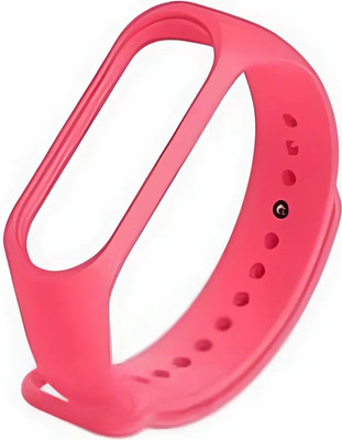 Ремешок для фитнес-трекера Case Для Mi Band 5/6 (малиновый) - 