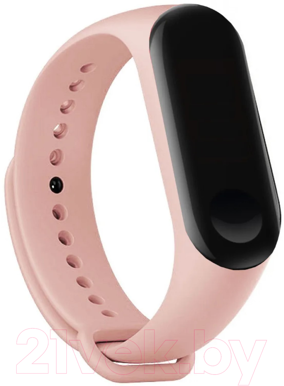 Ремешок для фитнес-трекера Case Для Mi Band 3/4 (пудровый) — фото 4