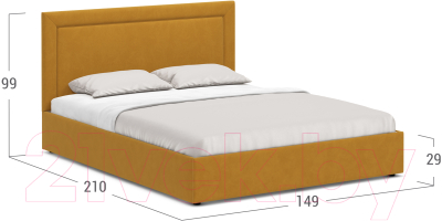 Купить Полуторная кровать Moon Family 1258 / MF011160 в Молодечно