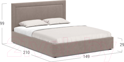 Купить Полуторная кровать Moon Family 1258 / MF011170 в Молодечно
