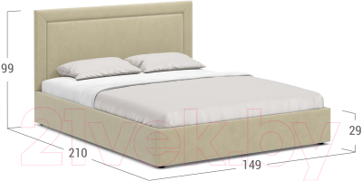 Купить Полуторная кровать Moon Family 1258 / MF011221 в Молодечно