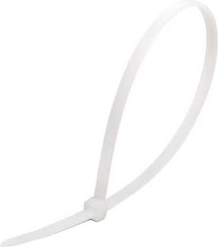 Стяжка для кабеля Fortisflex НСС EasyFix 4x300 / 84804 (100шт, белый)