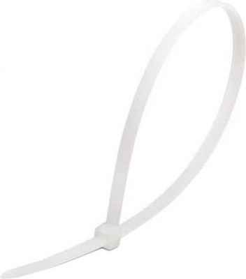 Стяжка для кабеля Fortisflex НСС EasyFix 4x300 / 84804 (100шт, белый) -