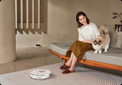 Робот-пылесос Xiaomi Robot Vacuum S20+ / BHR8159EU (белый)