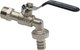 Кран водоразборный Aqualink Под шланг 1/2 Wh ручка / СС01323 - 