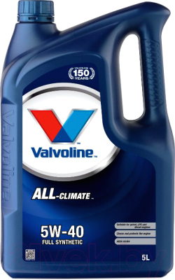 Моторное масло Valvoline All-Climate 5W40 SW / 887913