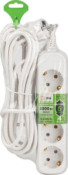 Удлинитель ЭРА Greenline UDL-10-450-E / Б0065060