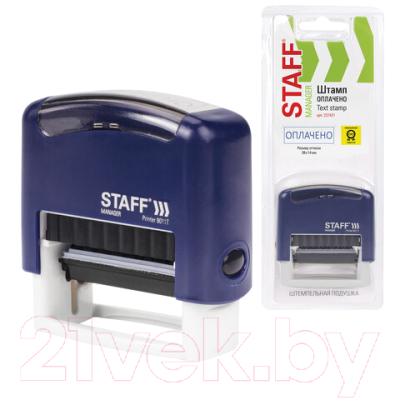Штамп самонаборный Staff Printer 9011T / 237421