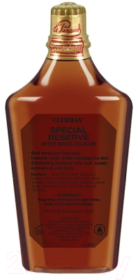 Одеколон после бритья Clubman Special Reserve Cologne (177мл)
