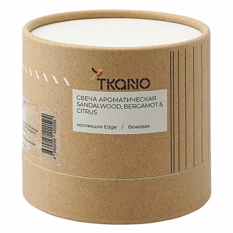 Свеча Tkano Edge Sandalwood Bergamot & Citrus TK23-ARO0052