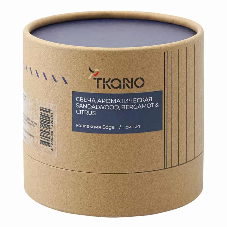 Свеча Tkano Edge Sandalwood Bergamot & Citrus TK23-ARO0040