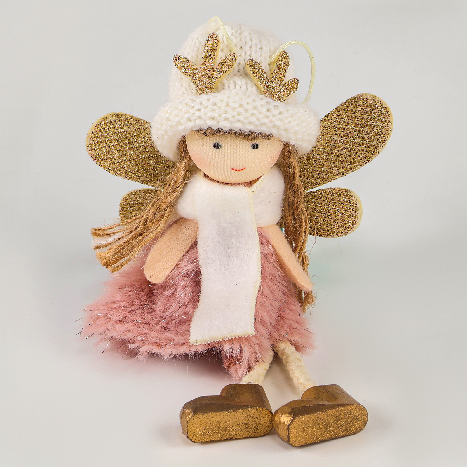 Подвеска новогодняя Milo Toys Фея в шапке с шарфом / 10423634 — фото 2
