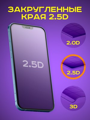 Защитное стекло для телефона Case 111D для Galaxy A32 (4G) (черный/глянец)