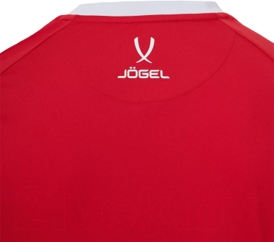 Футболка игровая футбольная Jogel Division PerFormDRY Element Jersey (L, красный)