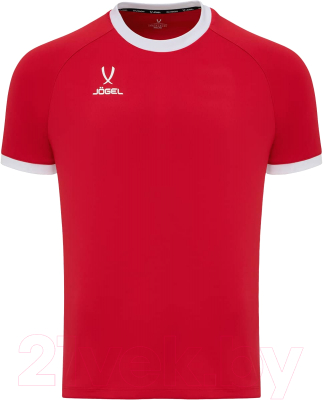 Футболка игровая футбольная Jogel Division PerFormDRY Element Jersey (M, красный)