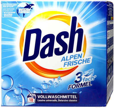 Стиральный порошок Dash Alpen Frische 3 Fash Formel (1.17кг)