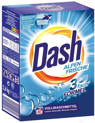 Стиральный порошок Dash Alpen Frische 3 Fash Formel (2.6кг)