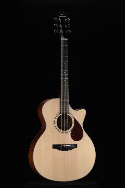 Электроакустическая гитара Kepma F0E-GA Top Gloss Natural / A147051 (натуральный)