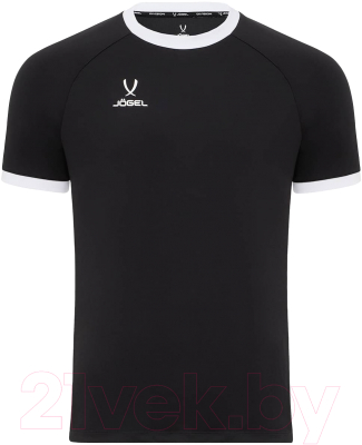 Футболка игровая футбольная Jogel Division PerFormDRY Element Jersey (L, черный)