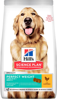 Сухой корм для собак Hill's Science Plan Perfect Weight Adult Large Breed with Chicken (12кг)