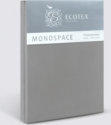 Пододеяльник ECOTEX Моноспейс 1.5сп / ПДС1 (антрацит)