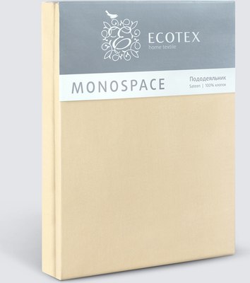 Пододеяльник ECOTEX Моноспейс 1.5сп / ПДС1 (кремовый)