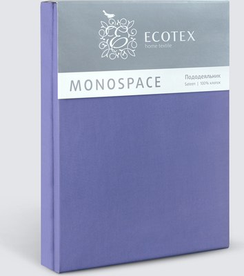 Пододеяльник ECOTEX Моноспейс 1.5сп / ПДС1 (синий)