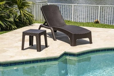 Шезлонг Keter Roma Sun Lounger / 03085 (коричневый)