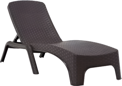 Шезлонг Keter Roma Sun Lounger / 03085 (коричневый)