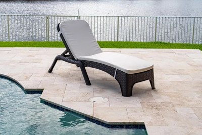 Шезлонг Keter Roma Sun Lounger / 03085 (коричневый)