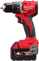 Аккумуляторная дрель-шуруповерт Milwaukee M18 BLPDRC-422C / 4933492825 - 