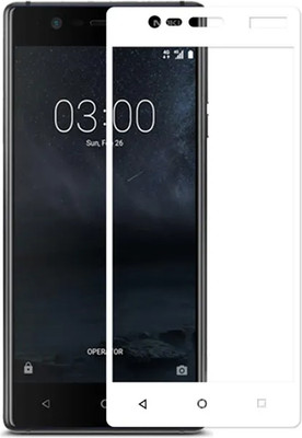 Защитное стекло для телефона Case Full Screen для Nokia 3 (белый/глянец) - 