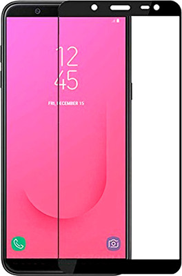 Защитное стекло для телефона Case Full Screen для Galaxy J8 (черный/глянец) - 