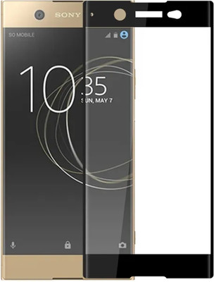 Защитное стекло для телефона Case Full Screen для Sony Xperia XA1 Ultra (черный/глянец) -