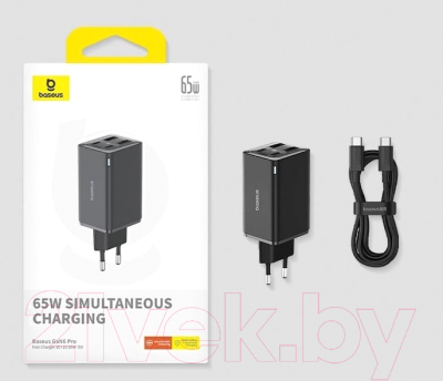 Зарядное устройство сетевое Baseus P10162701113-00 (Cluster Black)