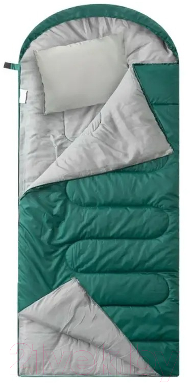 Спальный мешок RSP Outdoor Sleep 450 Big / SB-SLE-450-BIG-GN-L (зеленый) — фото 4
