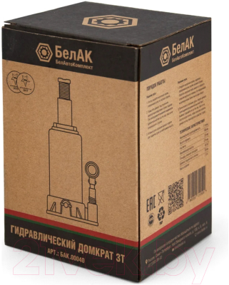 Изображение товара Бутылочный домкрат БелАК БАК.00040