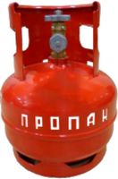 Газовый баллон бытовой Novogas НЗ 74.00.00-01 (5л, с КБ-2) - 