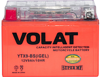 Мотоаккумулятор VOLAT YTX9-BS iGEL L+ (9 А/ч) - 