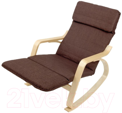 Кресло-качалка Calviano Relax F-1103 (коричневый)