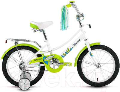 Детский велосипед Forward Azure 2019 / RBKW9LNG1008 (16, белый)